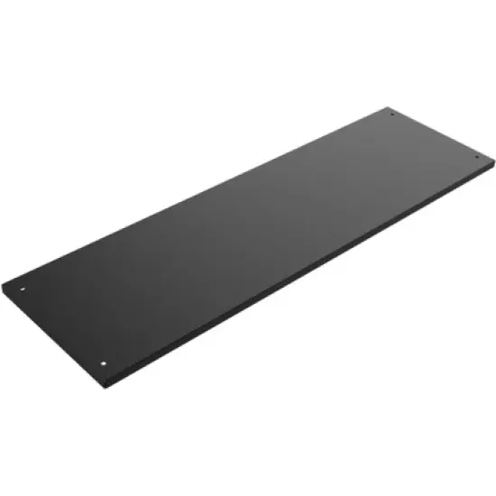 Decksplore Weatherproof Storage Cabinet - Horizontal Outdoor Shed Tucks Under Fences for Patios/Backyards image {10}