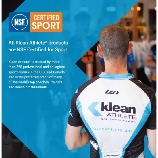 Klean Athlete Klean Probiotic - Shelf Stable Probiotic to Support Overall Health of the Digestive System - NSF Certified for Sport - 60 Capsules image {6}