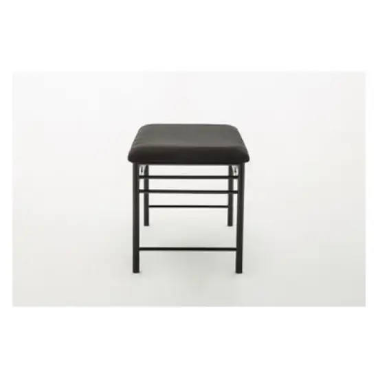 2pc Gareth Breakfast Nook Dining L Chair & Bench Black ( ) - Boraam image {7}