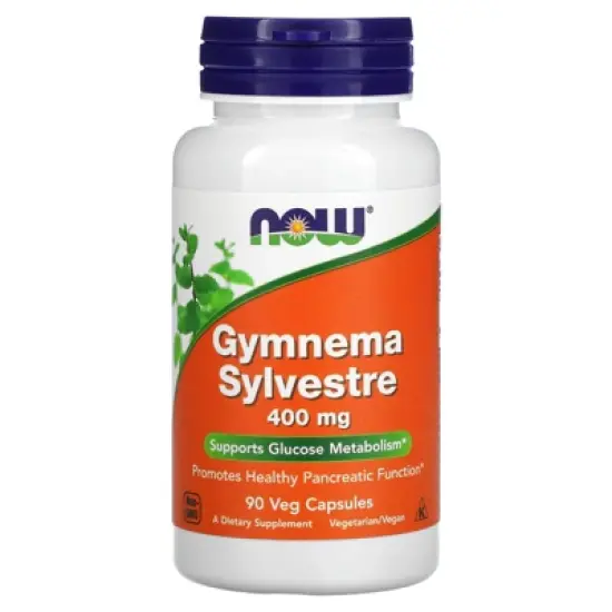 NOW Foods Gymnema Sylvestre, 400 mg, 90 Veg Capsules image {4}