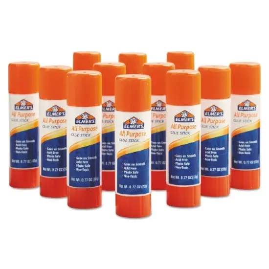 Elmer's Disappearing Glue Stick 0.77 oz 12/Pack E517 image {5}