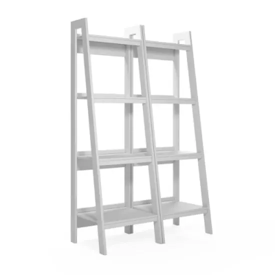 Viewfield 4 Shelf Ladder Bookcase Bundle - Room & Joy image {8}