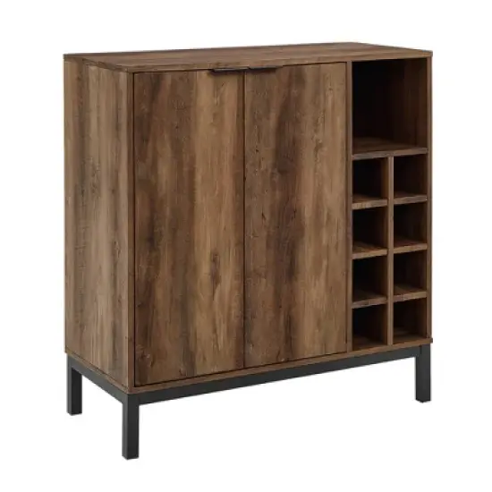 Carraway Ultimate Glassware and Wine Storage Bar Cabinet - Saracina Home image {6}