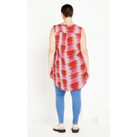 Women's Plus Size  Riviera Tunic - rose | AVENUE image {1}