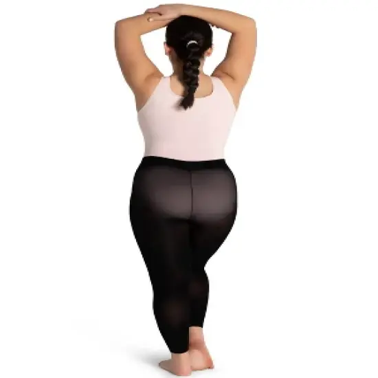 Capezio Women's Footless Tight w Self Knit Waist Band image {2}