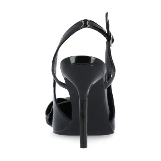 Journee Collection Womens Viera Tru Comfort Foam Mid Heel Pointed Toe Pumps image {2}