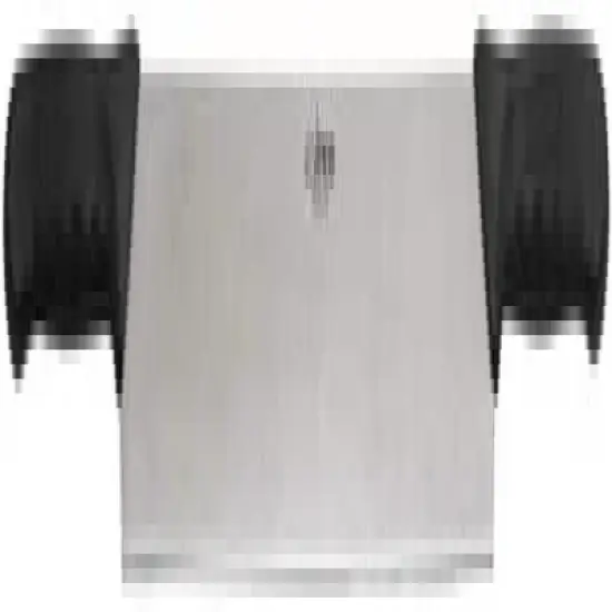 Winco KCP-15 15" Cheese Knife With Double Black Polypropylene Handles image {4}