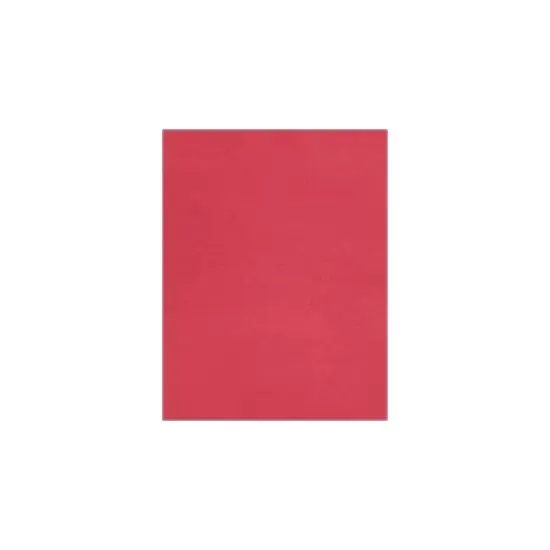 LUX 8.5" x 11" Colored Paper 32 lbs. Holiday Red 50 Sheets/Pack (81211-P-20-50) image {1}