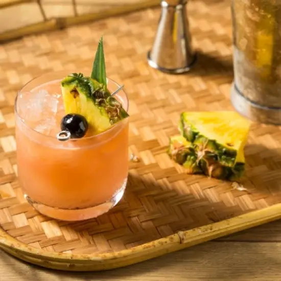 Crafted Cocktails Mai Tai Mix: 6 Pack&nbsp; Passion Fruit, Orange, Guava and Organic Agave: 70 Calories Per Serving with Recognizable Ingredients image {3}