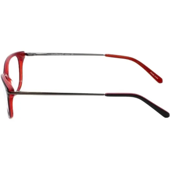 Ernest Hemingway H4644 51mm Women's Acetate Cateye Designer Eyeglasses OR Blue Light Filter OR Reading Glasses in Black Red image {2}