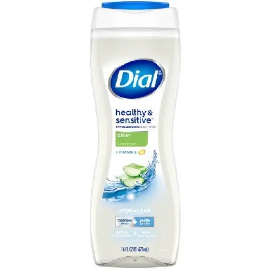 Dial Clean & Gentle Aloe Body Wash - 16 fl oz image {9}