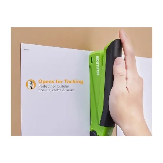 Paperpro-Bostitch inPOWER 20 Desktop Stapler 20-Sheet Capacity Green 1123 image {3}