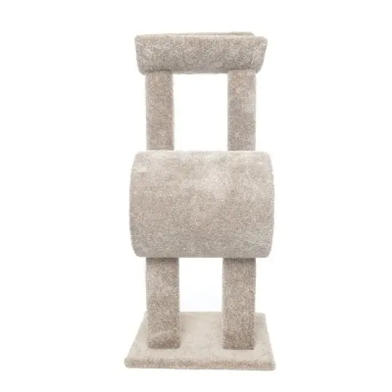 Beatrise Pet Products Kitty Tunnel with Perch Cat Activity Center - 48" image {2}