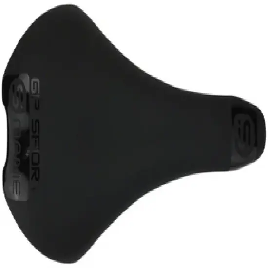 Smanie Sport Series Saddle - Steel, Polyurethane Sport Cover, Black, 142 image {1}