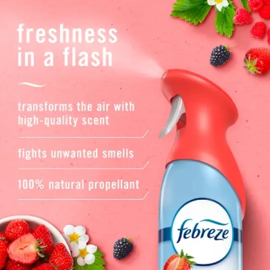 Febreze Air Effects Odor-Fighting Air Freshener - Berry & Bramble - 8.8oz image {2}