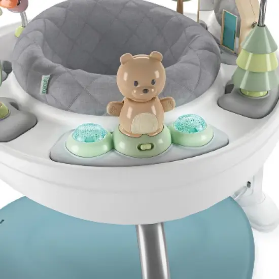 Ingenuity Spring & Sprout 2-in-1 Baby Activity Center - First Forest image {5}