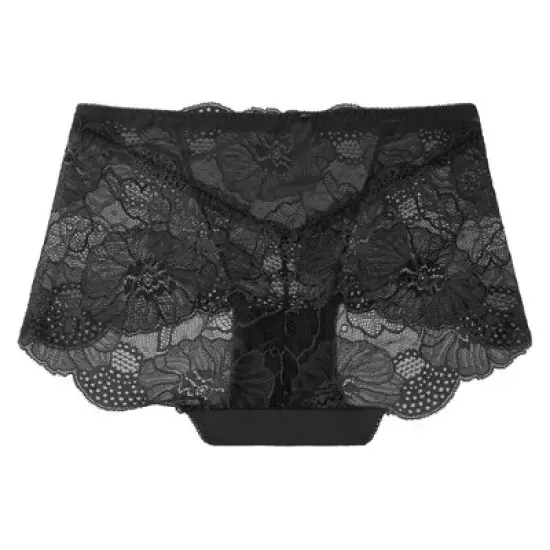 Agnes Orinda Womens Plus Lace Panties High Waisted Brief Underwear image {1}