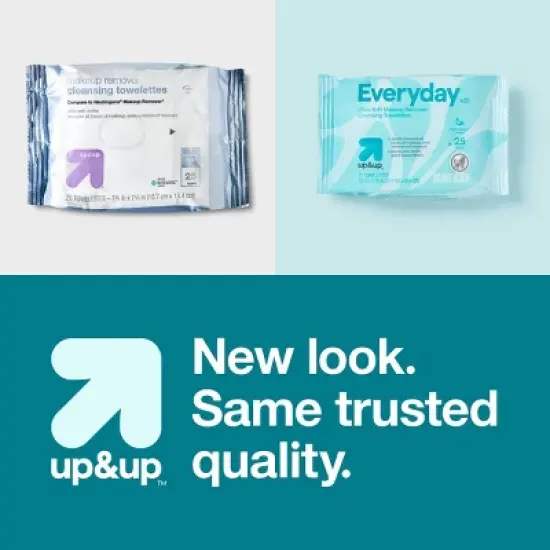 Everyday Ultra-Soft Makeup Remover Cleansing Towelettes - Scented - up&up&trade; image {6}