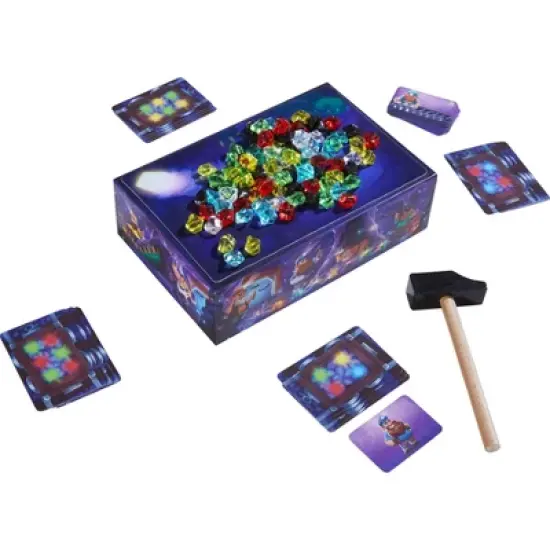 HABA Hammer Time - Simple Rules - Fast Playing - Gem Collecting Dexterity Game image {2}