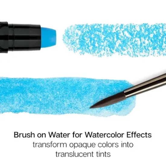 KINGART Gel Stick Crayons, 72 Colors image {2}