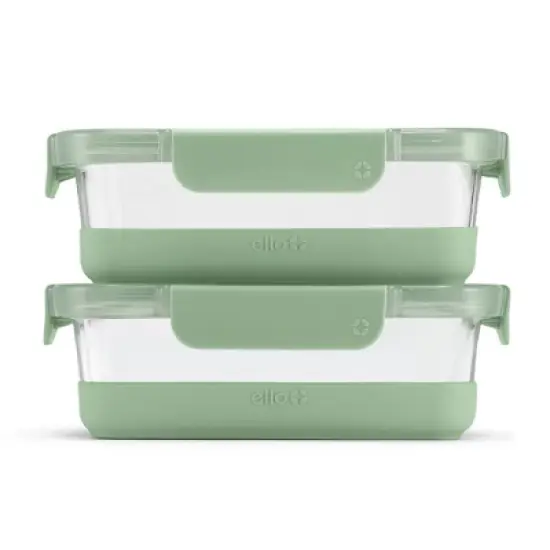 Ello 4pc 3.4c Glass Refresh Food Storage Container Set image {8}