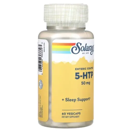 Solaray 5-HTP, 50 mg, 60 VegCaps image {3}