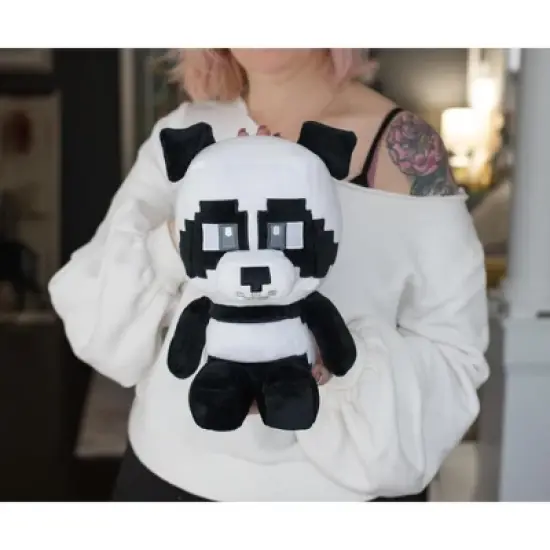 JINX Inc. Minecraft Adventure Series Panda Plush Toy | 9 Inches image {1}