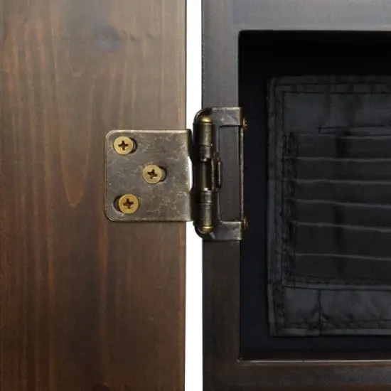 Viper Metropolitan Espresso Soft Tip Dartboard Cabinet image {2}