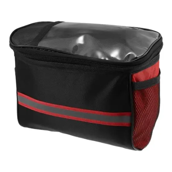 Unique Bargains Bike Handlebar Storage Bag 1 Pc image {10}