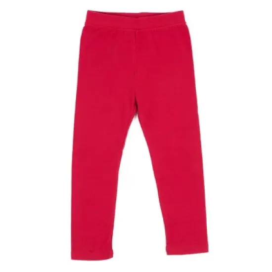 Leveret Girls Classic Solid Color Legging image {9}