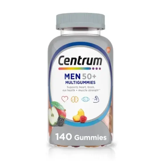 Centrum Men's 50+ Multivitamin Gummies - 140ct image {10}