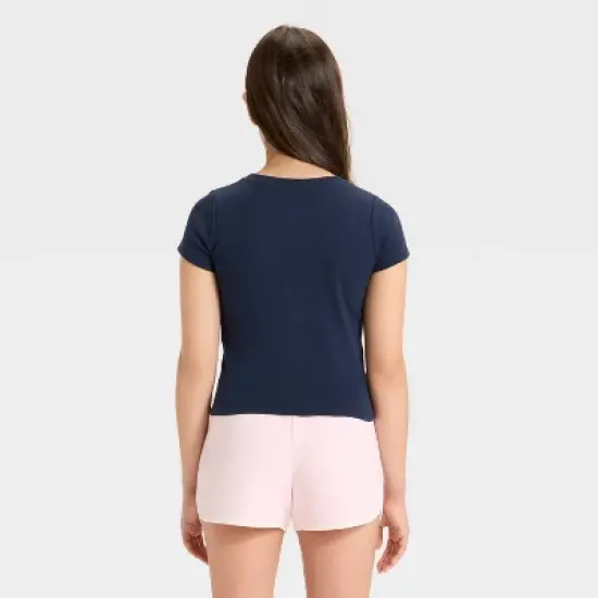 Girls' Short Sleeve Graphic T-Shirt - art class&trade; image {2}