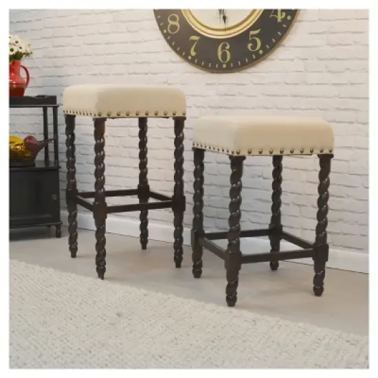 24" Cadmus Counter Height Barstool - Carolina Chair & Table image {2}