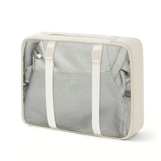 Luupatchy 20 Inches Hardshell Carry-On Luggage,With 2 Packing Cubes, Blue image {8}