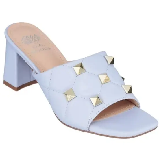 GC Shoes Alexis Studded Block Heel Sandals image {9}