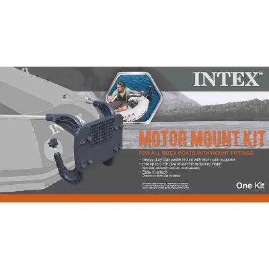 Intex Composite Boat Motor Mount Kit for Inflatable Boats - 68624E image {4}
