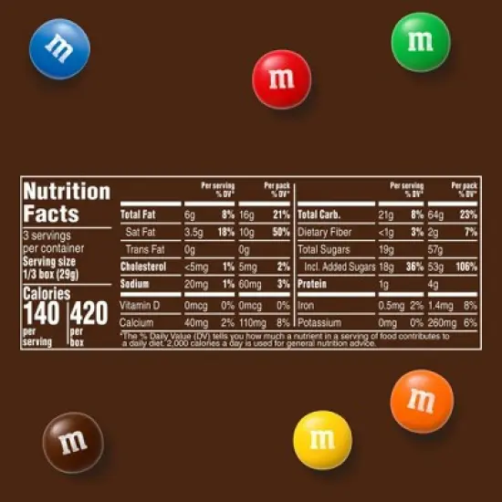 M&M's Milk Chocolate Candy - 3.1oz image {7}