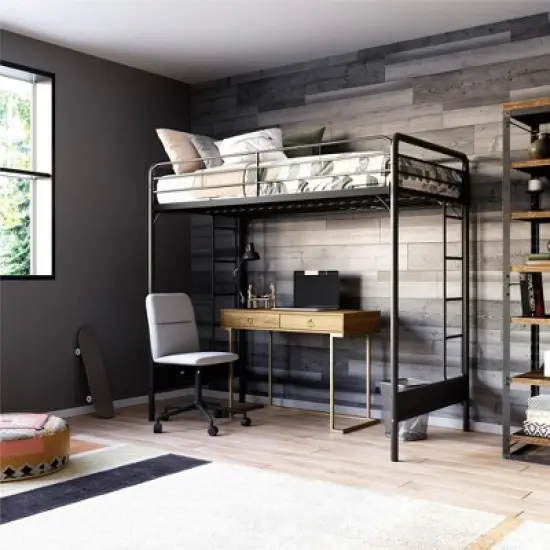 RealRooms Colten Loft Bed image {1}