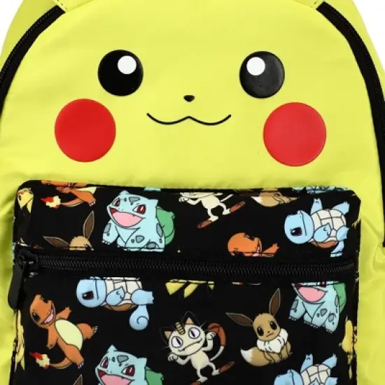Pokemon's Pikachu Adorable Mini Backpack with 3d Ears image {4}