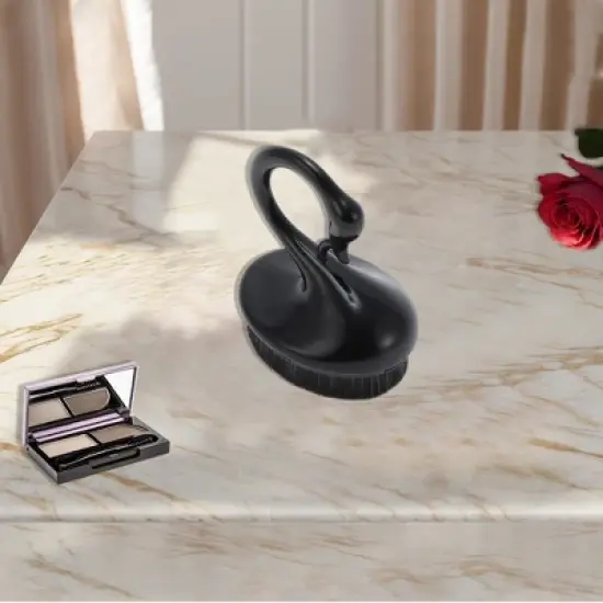 Unique Bargains Swan Style Foundation Brush 1 Pc image {3}