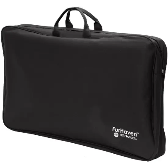 FurHaven Deluxe Pet Car Barrier & Seat Protector with Carry Bag image {4}