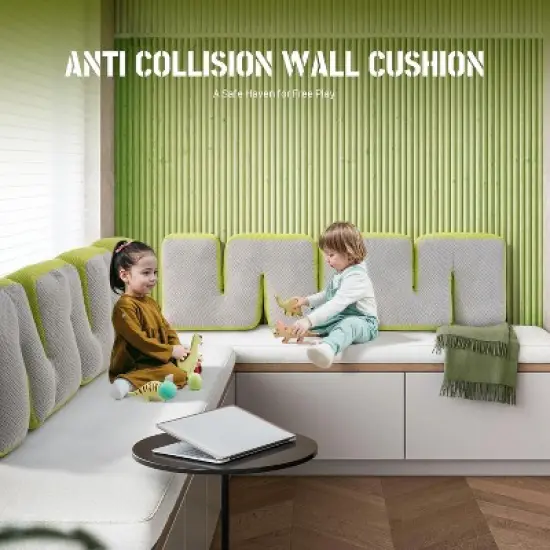 Acoinel Cute Decor 57" to 71" Retractable Double Sided Comfortable & Stylish Headboard Pillow image {4}