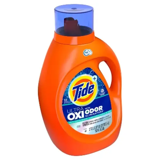 Tide Liquid Oxi + Odor Eliminator Laundry Detergent image {2}