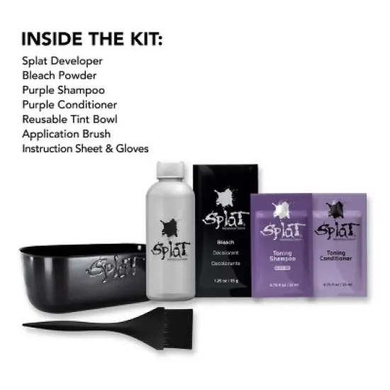Splat Brilliant Bleach - Bleach Kit - 5.65 fl oz image {2}