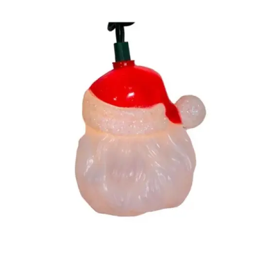 Kurt Adler UL 10-Light String Light Set, Santa Head, 12ft image {3}