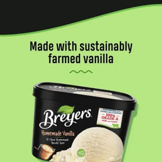 Breyers Original Ice Cream Natural Vanilla - 48oz image {3}