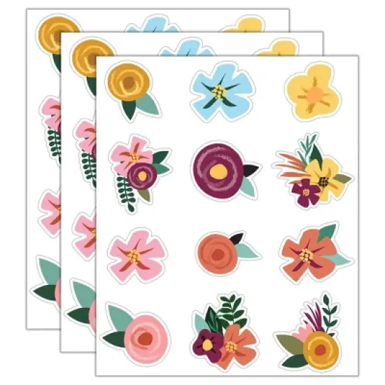 Carson Dellosa Education Grow Together Flowers Cut-Outs, 36 Per Pack, 3 Packs image {5}