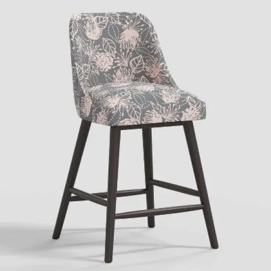 Geller Counter Height Barstool in Floral - Threshold&trade; image {8}