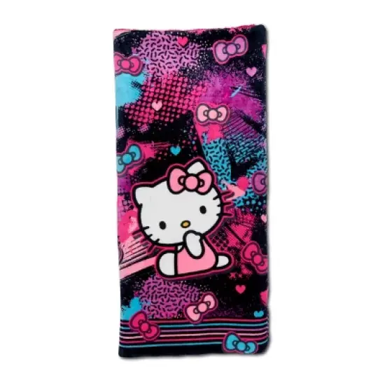 Hello Kitty Slumber Kitty Cloud Silk Touch with faux-shearling Slumber Bag image {3}