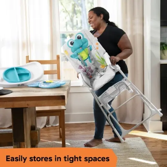 Baby Einstein Ocean Explorers Snack & Splash Compact Folding High Chair image {6}